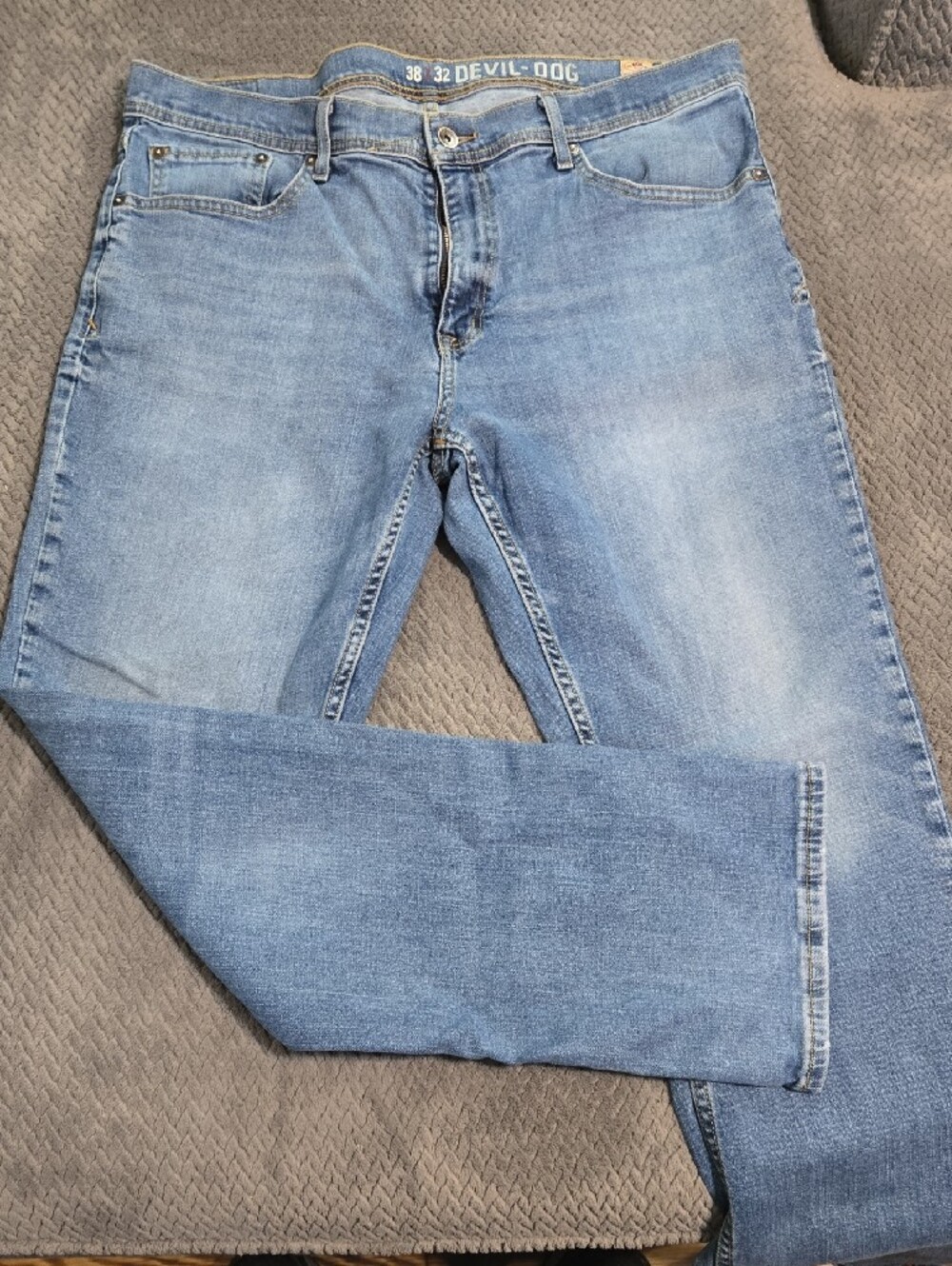 Devil Dog Denim Made In Zebulon NC Est. 1948 - Picture 2 of 6